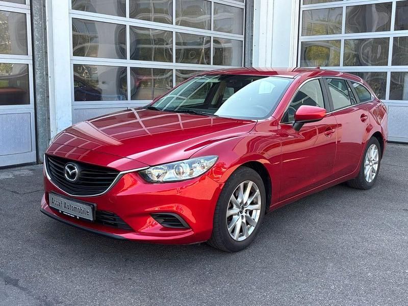 Rot Gebraucht 2016 Mazda 6 Prime-Line Kombi | 13.450 € (Fairer Preis) - Bild 1/4