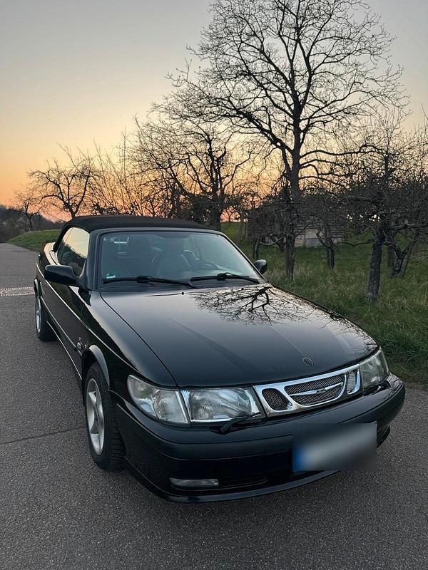 Gebraucht Saab 9-3 Cabriolet 154 PS (113 kW) 2000 Schwarz Cabrio