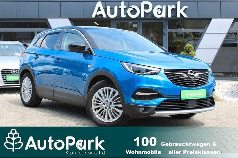Blau Gebraucht 2020 Opel Grandland X Innovation SUV | 17.350 € (Superpreis) - Bild 1/3
