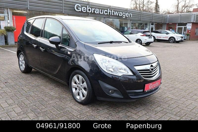 Gebraucht Opel Meriva Edition 110 PS (80 kW) 2011 Schwarz Van / Kleinbus
