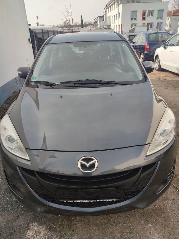 Gebraucht Mazda 5 Prime-Line 116 PS (85 kW) 2013 Grau Van / Kleinbus