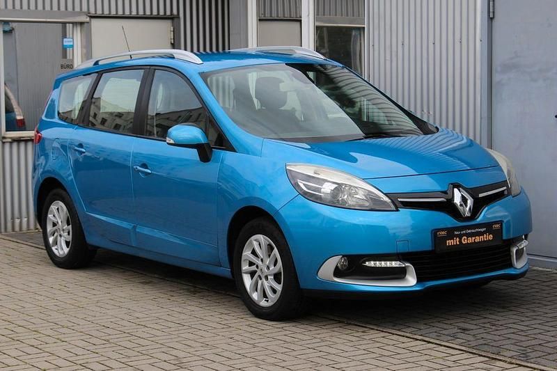 Gebraucht Renault Grand Scénic III Initiale Paris 110 PS (80 kW) 2014 Blau Van / Kleinbus