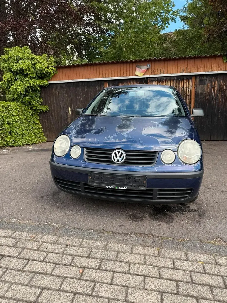 Gebraucht VW Polo 63 PS (46 kW) 2003 Blau Kleinwagen