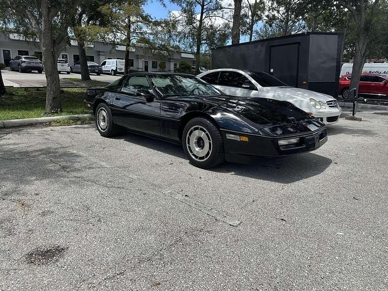 Gebraucht Corvette C4 231 PS (169 kW) 1985 Schwarz Coupé