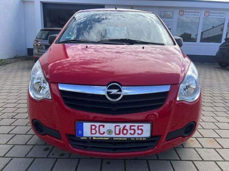 Gebraucht Opel Agila Basis 65 PS (47 kW) 2011 Rot Kleinwagen