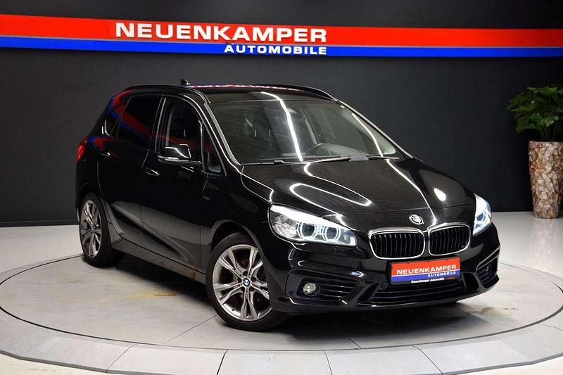 Schwarz Gebraucht 2015 BMW 218 Limousine | 12.890 € (Fairer Preis) - Bild 1/4