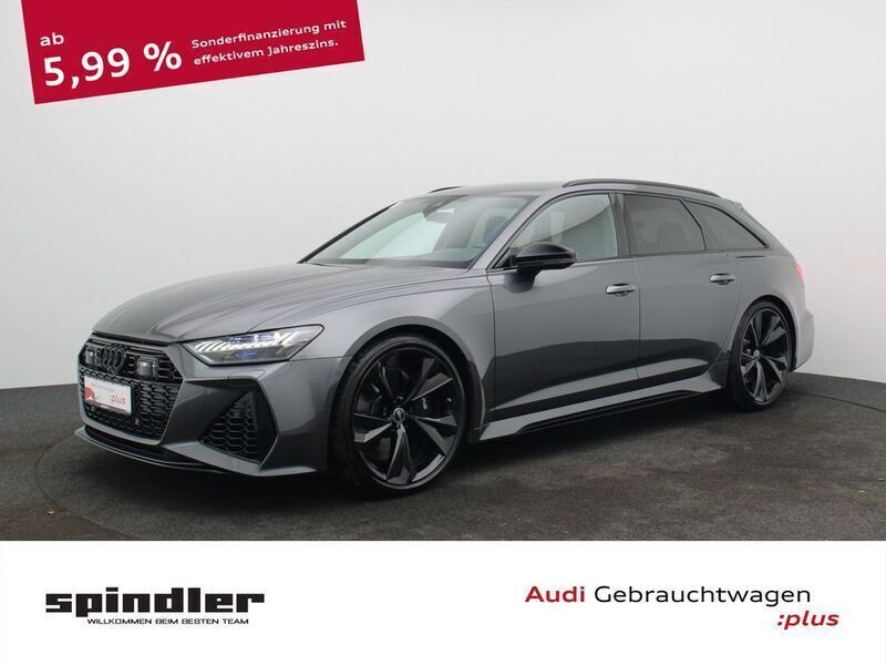 Grau Gebraucht 2023 Audi RS6 Performance Kombi | 114.980 € - Bild 1/4