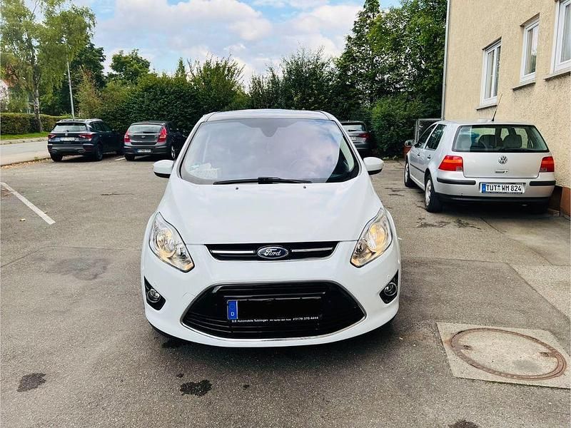 Weiß Gebraucht 2014 Ford C-MAX SYNC Edition Van / Kleinbus | 9.500 € (Teuer) - Bild 1/4