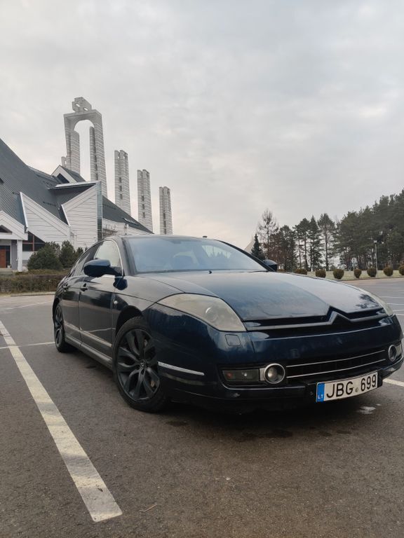 Blau Gebraucht 2010 Citroën C6 Business Class Limousine | 4.999 € (Fairer Preis) - Bild 1/4