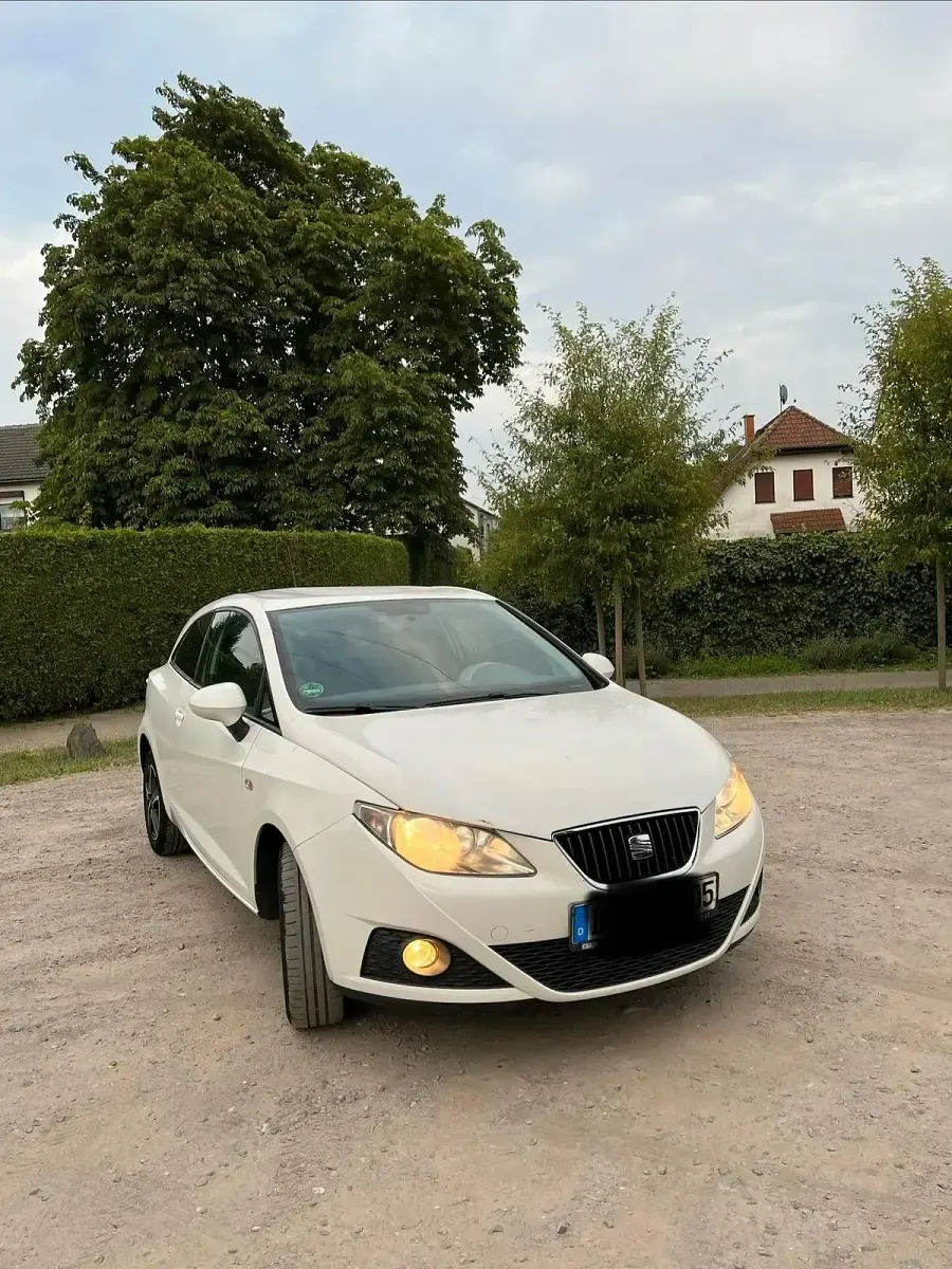 Gebraucht Seat Ibiza 69 PS (50 kW) 2009 Weiß Kleinwagen