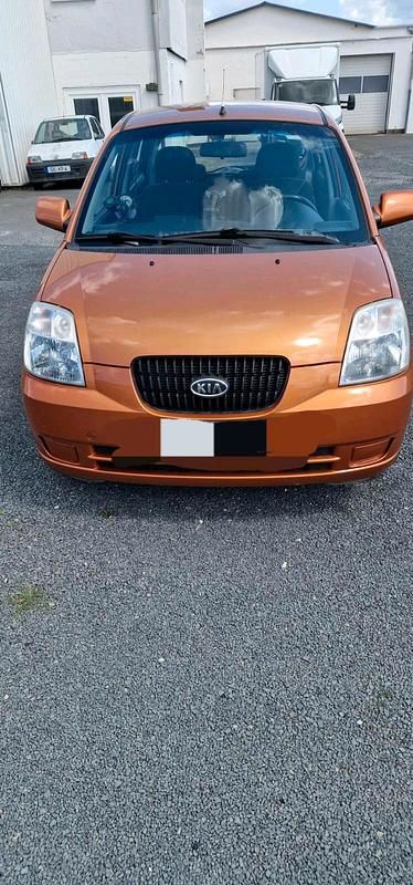 Orange Gebraucht 2007 Kia Picanto 2 Kleinwagen | 2.599 € (Teuer) - Bild 1/4
