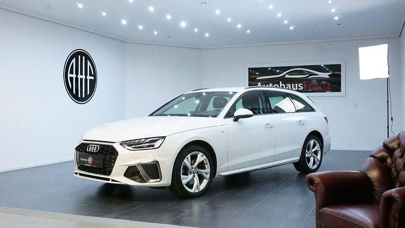 Weiß Gebraucht 2020 Audi A4 S-Line Kombi | 23.997 € (Superpreis) - Bild 1/4