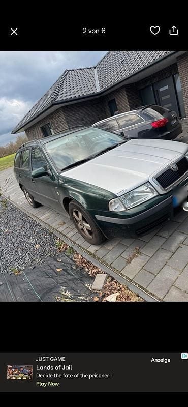Gebraucht Skoda Octavia 110 PS (80 kW) 2002 Grün Kombi