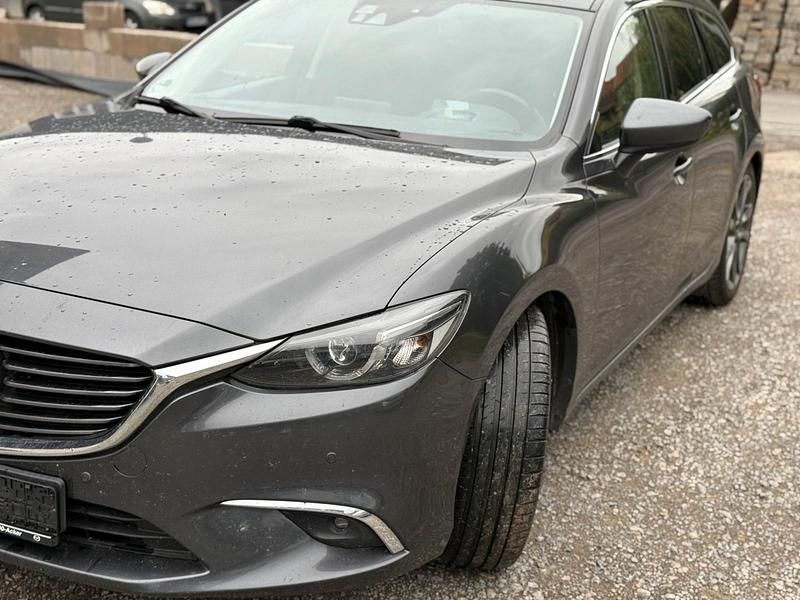Grau Gebraucht 2015 Mazda 6 Kombi | 4.300 € (Superpreis) - Bild 1/4