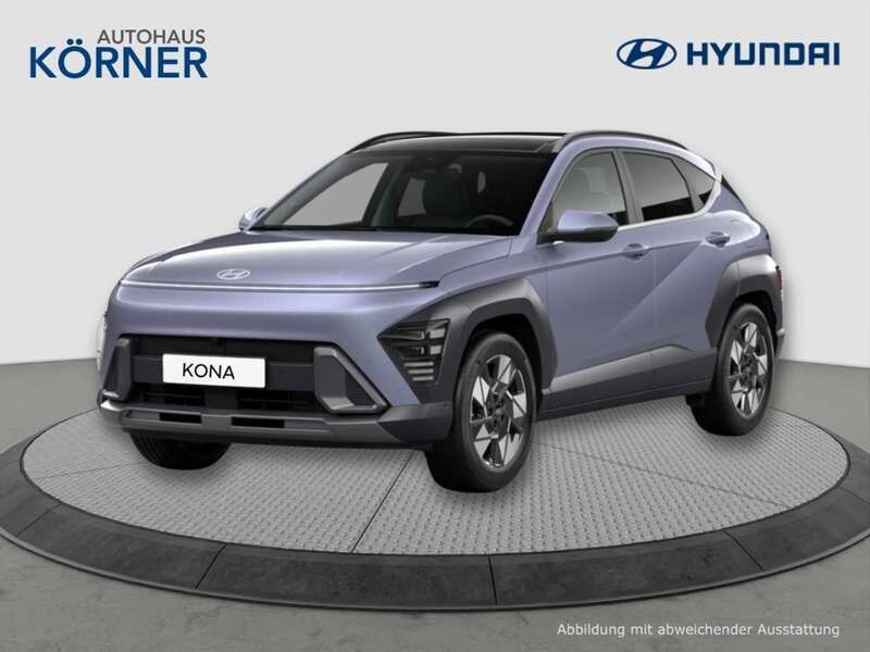 Blau Neu 2025 Hyundai Kona Prime SUV | 32.995 € (Fairer Preis) - Bild 1/3