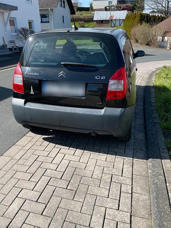 Gebraucht Citroën C2 60 PS (44 kW) 2007 Schwarz Kleinwagen