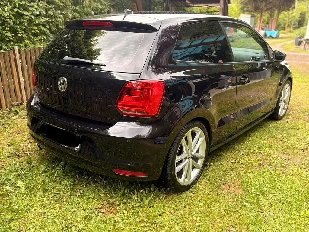 Gebraucht VW Polo R 90 PS (66 kW) 2014 Schwarz Kleinwagen