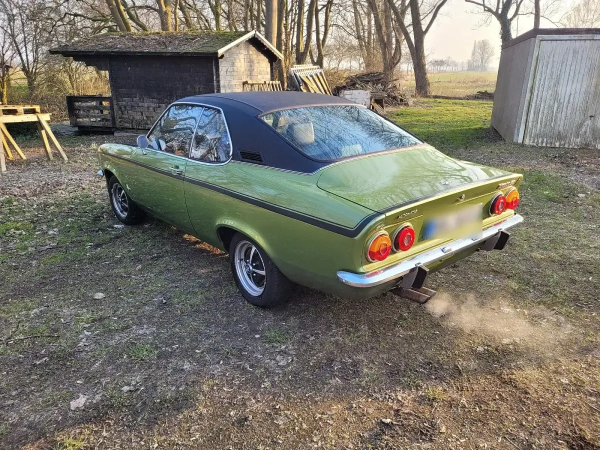 Gebraucht Opel Manta 90 PS (66 kW) 1972 Grün Coupé