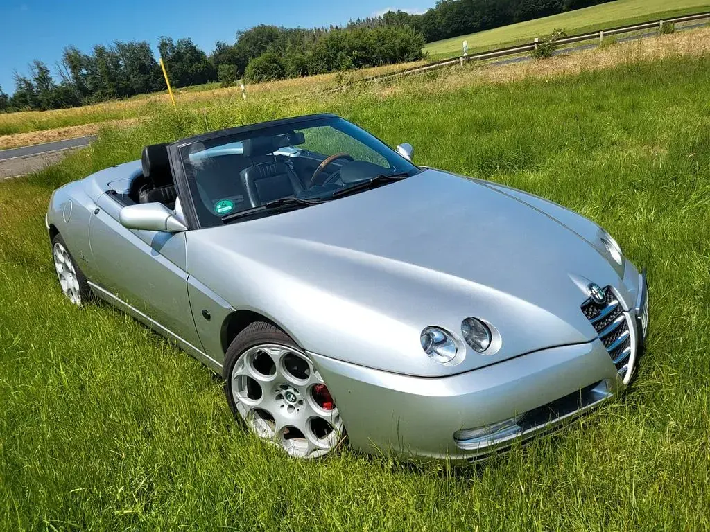 Gebraucht Alfa Romeo Spider 166 PS (122 kW) 2003 Silber Cabrio