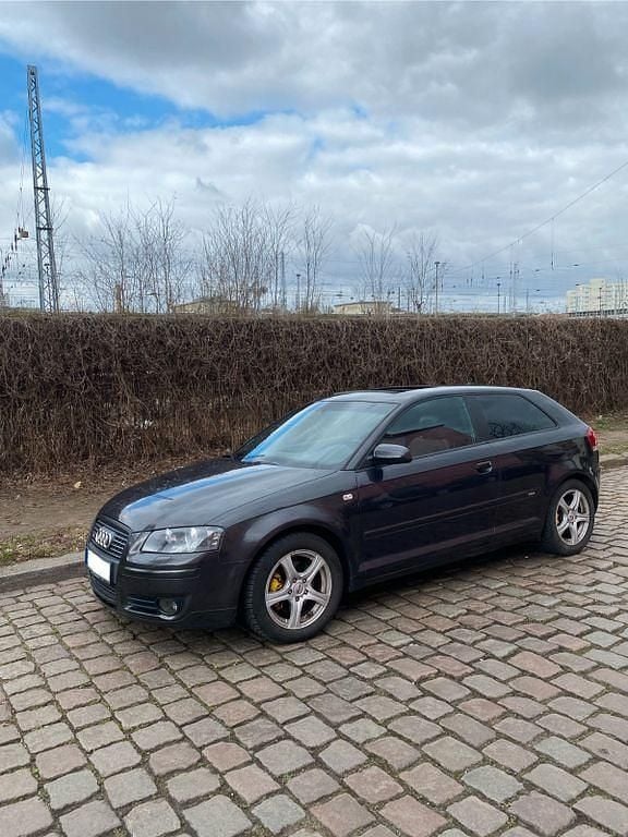 Second-hand Audi A3 S-Line 160 CP (117 kW) 2008 Gri Hatchback