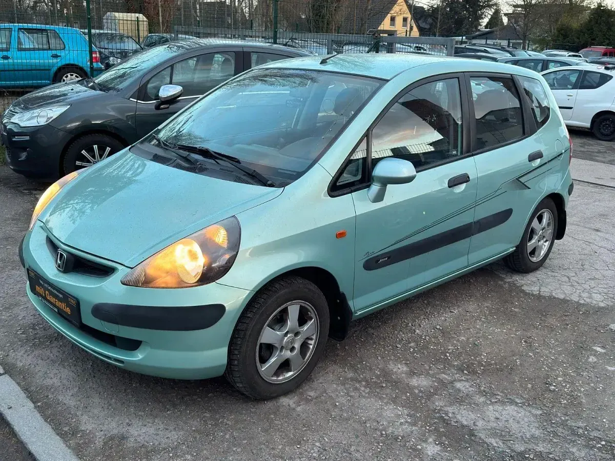 Gebraucht Honda Jazz LS 83 PS (61 kW) 2003 Grün Kleinwagen