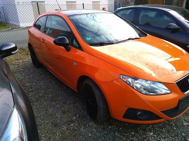 Gebraucht Seat Ibiza SC 86 PS (63 kW) 2009 Orange Kleinwagen