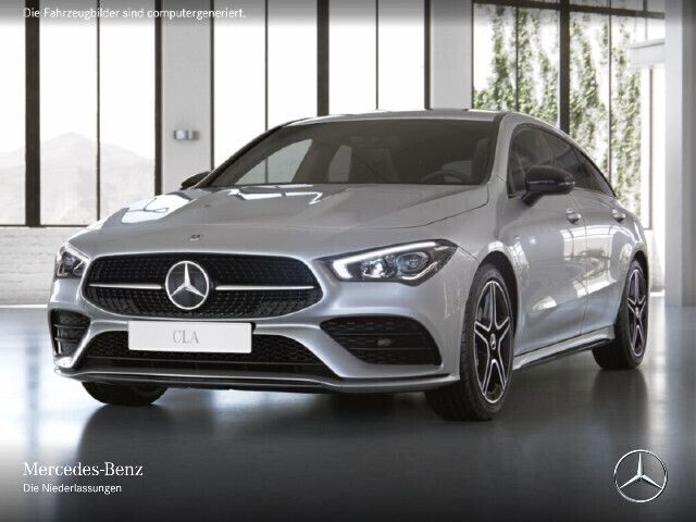 Silber Gebraucht 2022 Mercedes CLA250 Shooting Brake Kombi | 27.890 € (Fairer Preis) - Bild 1/4