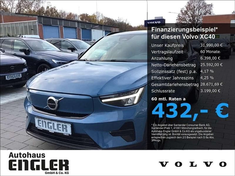 Fjord blue Gebraucht 2022 Volvo XC40 Core SUV | 31.990 € (Etwas zu teuer) - Bild 1/4