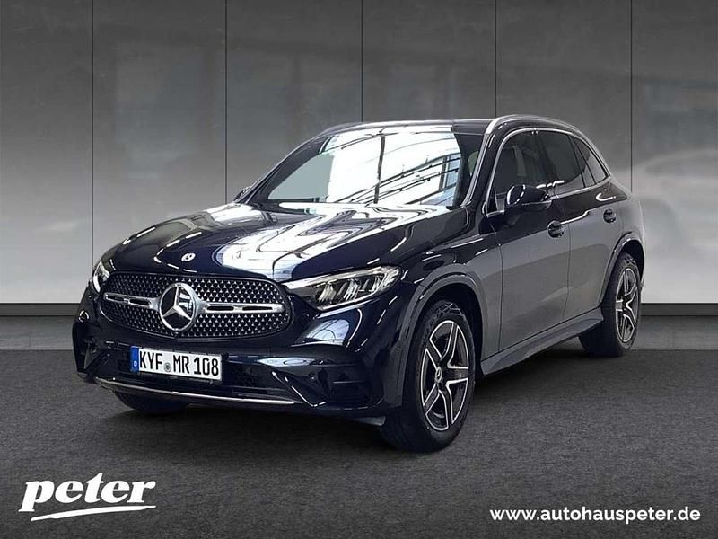 Blau Gebraucht 2024 Mercedes GLC220 AMG SUV | 57.750 € (Superpreis) - Bild 1/3