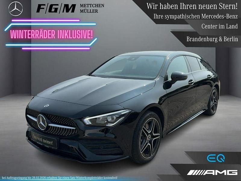 Gebraucht Mercedes CLA250e Shooting Brake AMG line 218 PS (160 kW) 2021 Nachtschwarz Kombi
