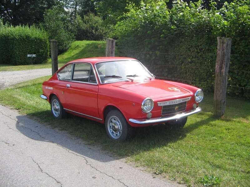 Rot Gebraucht 1968 Fiat 850 Abarth Coupé | 10.500 € - Bild 1/4