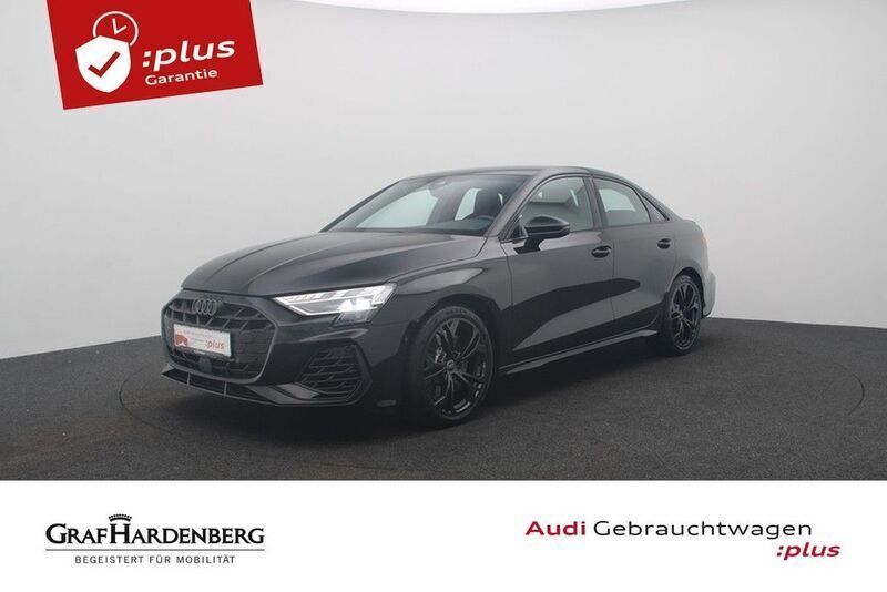 Schwarz Gebraucht 2024 Audi S3 S-Line Limousine | 51.980 € (Etwas zu teuer) - Bild 1/4