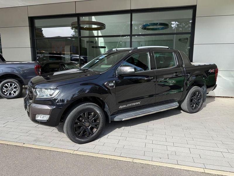 Schwarz Gebraucht 2017 Ford Ranger Wildtrack Abholung | 25.995 € (Fairer Preis) - Bild 1/4