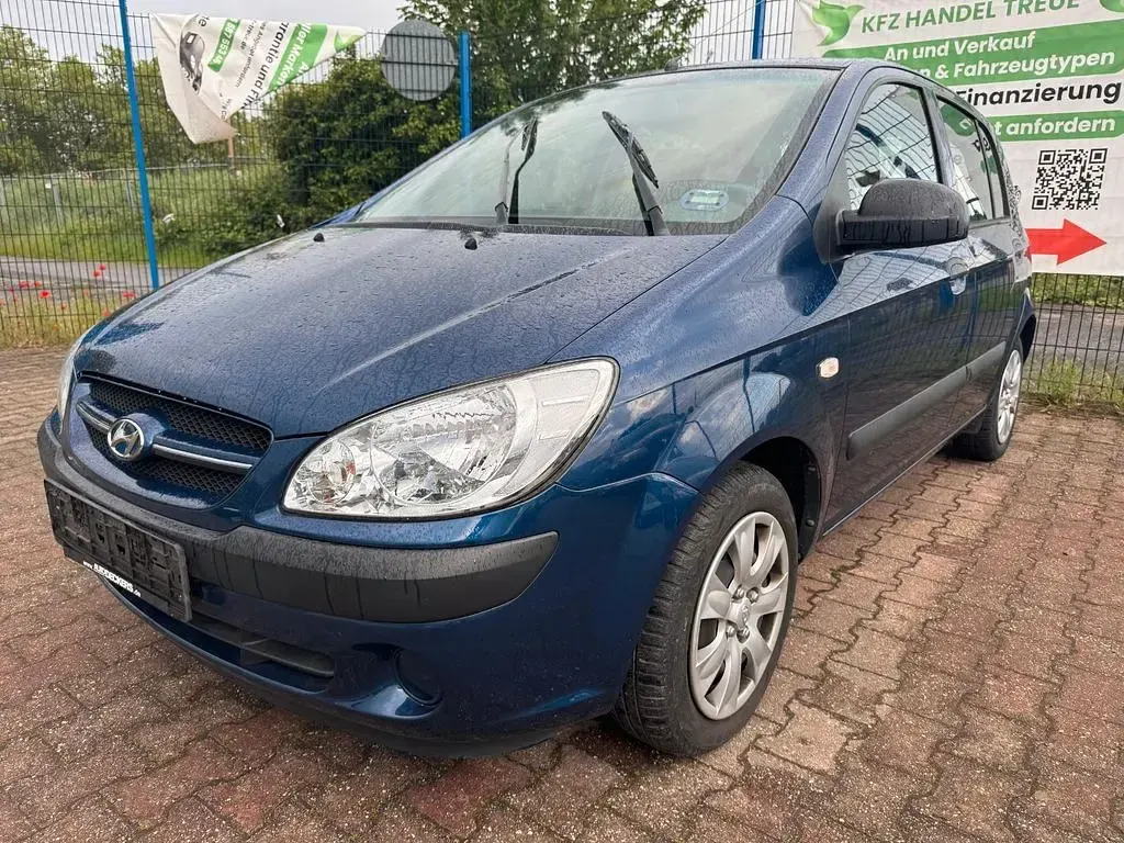 Gebraucht Hyundai Getz Team 67 PS (49 kW) 2008 Blau Kleinwagen