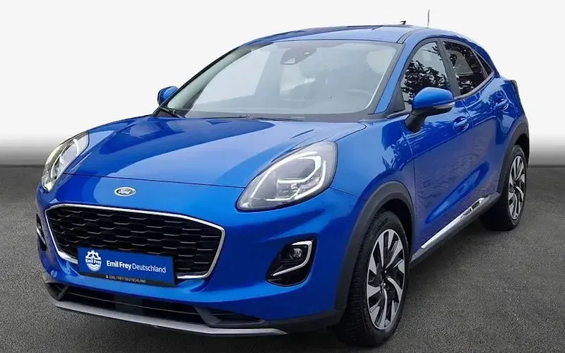 Gebraucht Ford Puma Titanium 125 PS (91 kW) 2022 Desert island blue metallic SUV