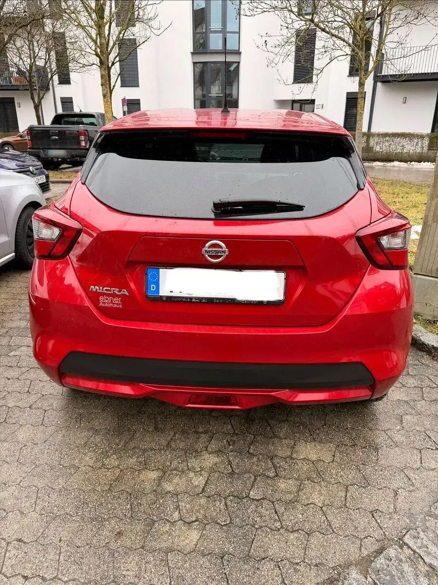 Gebraucht Nissan Micra N-Connecta 90 PS (66 kW) 2018 Rot Kleinwagen