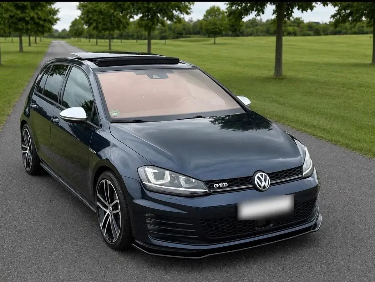 Gebraucht VW Golf VII GTD 184 PS (135 kW) 2015 Blau Kleinwagen