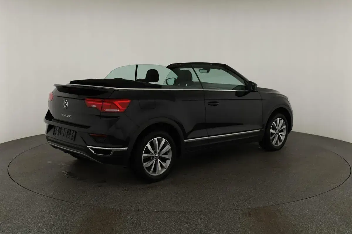 Gebraucht VW T-Roc Cabriolet Style 150 PS (110 kW) 2020 Deep black perleffekt Cabrio