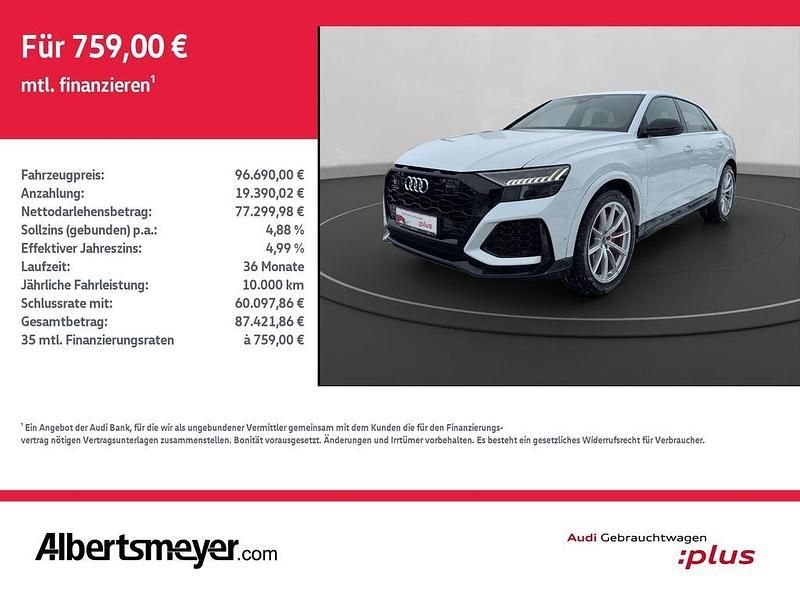 Gebraucht Audi RS Q8 Sport 600 PS (441 kW) 2023 Weiß SUV