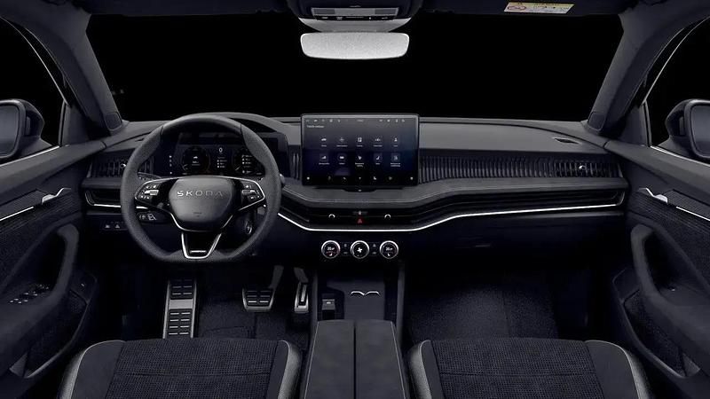 Neu Skoda Superb SportLine 204 PS (150 kW) 2025 Blau Kombi