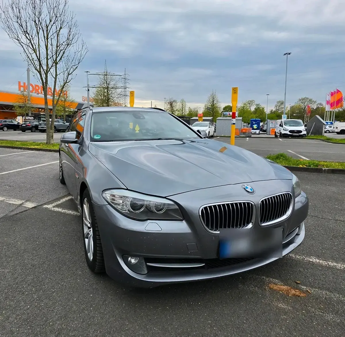 Gebraucht BMW 520 190 PS (139 kW) 2012 Grau Kombi