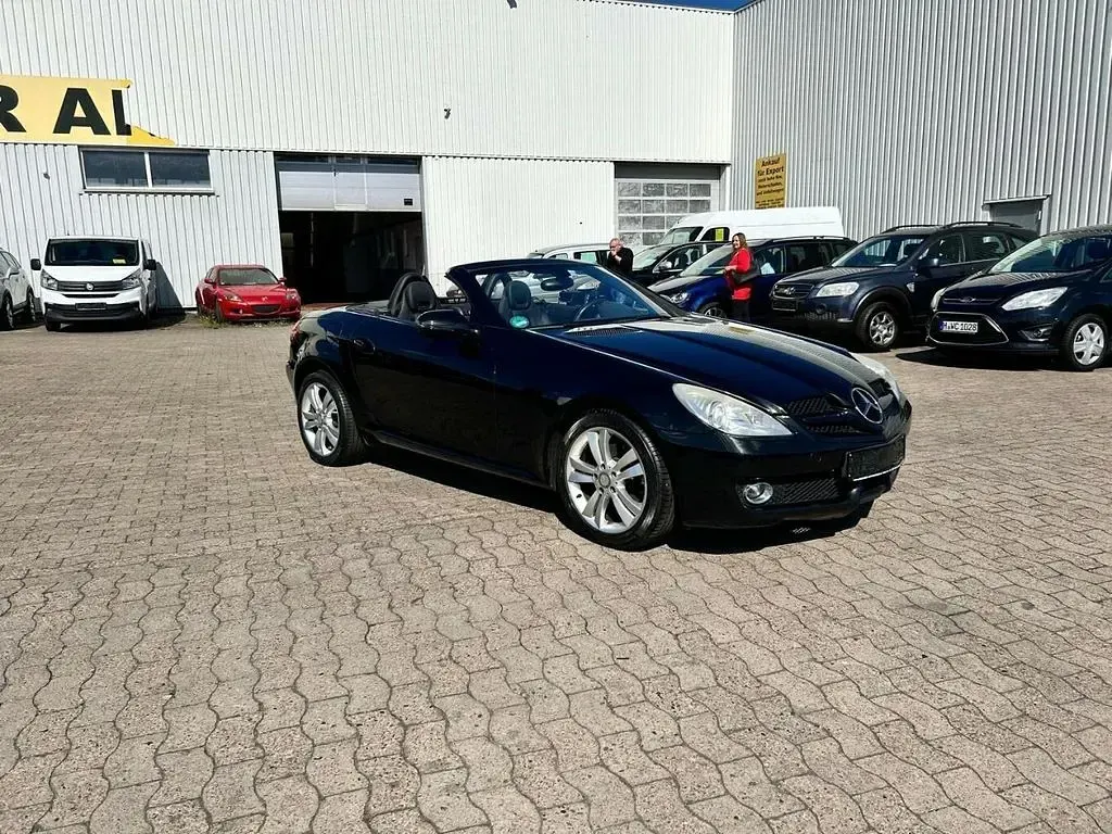 Gebraucht Mercedes SLK200 184 PS (135 kW) 2008 Schwarz Cabrio
