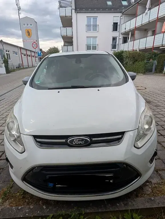Gebraucht Ford C-MAX Titanium 150 PS (110 kW) 2011 Weiß Van / Kleinbus
