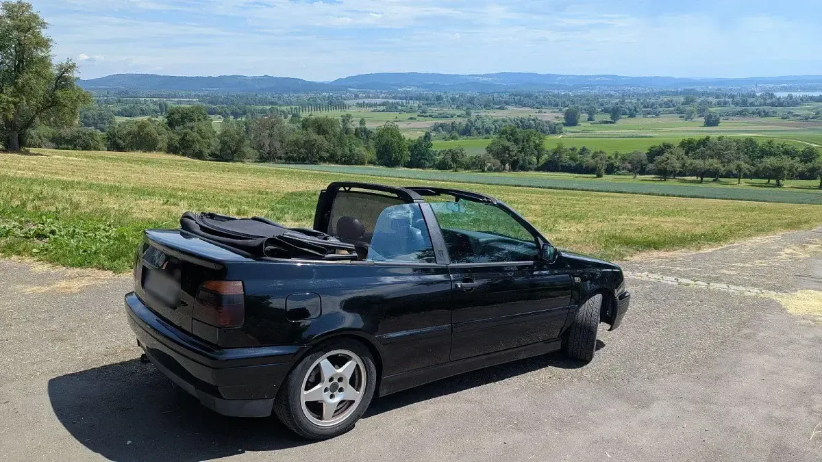 Gebraucht VW Golf Cabriolet Highline 179 PS (131 kW) 1994 Schwarz Cabrio