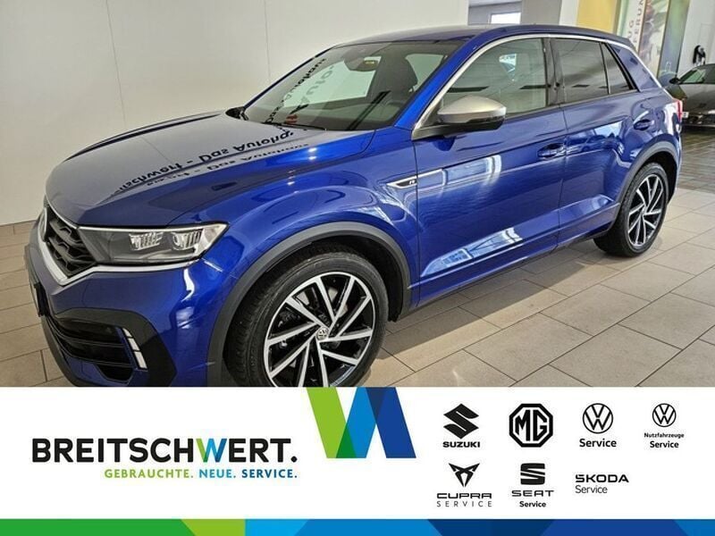 Blau Gebraucht 2020 VW T-Roc R SUV | 27.650 € (Fairer Preis) - Bild 1/4