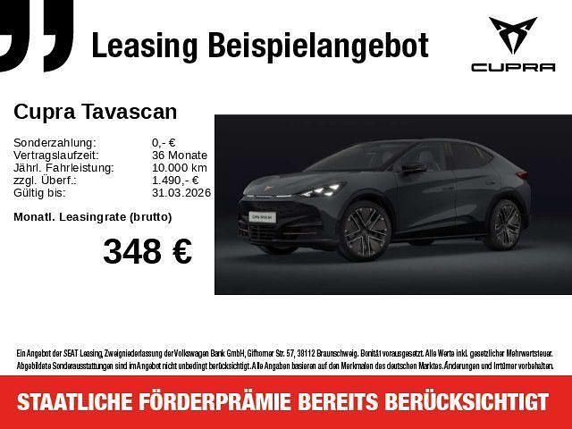 Neu Cupra Tavascan VZ 250 kW (340 PS) 2026 Basalt grey SUV