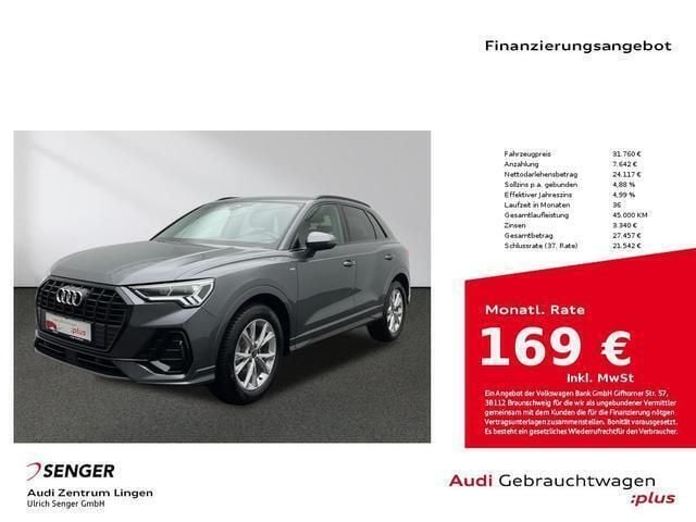 Daytonagrau perleffekt Gebraucht 2022 Audi Q3 S-Line SUV | 36.880 € (Fairer Preis) - Bild 1/4