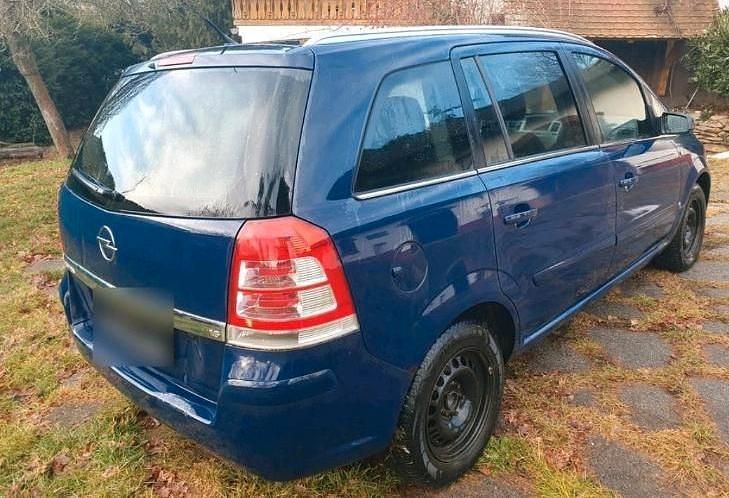 Gebraucht Opel Zafira 116 PS (85 kW) 2008 Blau Van / Kleinbus
