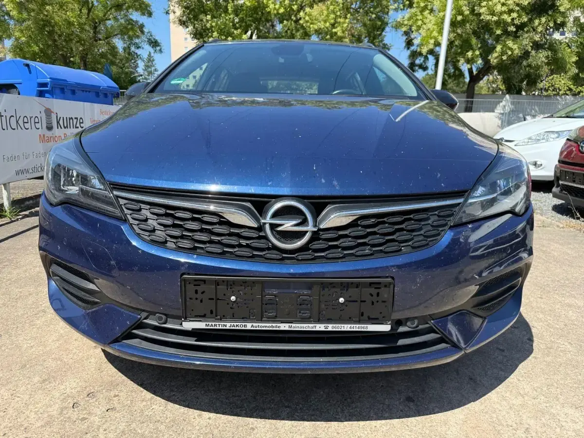 Gebraucht Opel Astra Edition 110 PS (80 kW) 2021 Blau Kombi