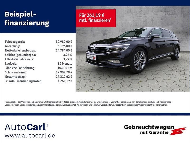 Deep black perleffekt Gebraucht 2022 VW Passat Elegance Kombi | 30.980 € (Fairer Preis) - Bild 1/4